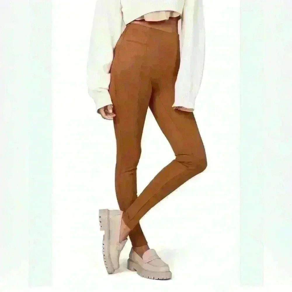 Spanx faux suede leggings